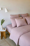 Old Pink Tavira Washed Cotton Bedding Set Torres Novas