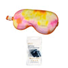 Orange Tye Dye Satin Sleep Mask SMUG