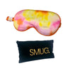 Orange Tye Dye Satin Sleep Mask SMUG