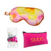 Orange Tye Dye Satin Sleep Mask SMUG