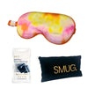 Orange Tye Dye Satin Sleep Mask SMUG