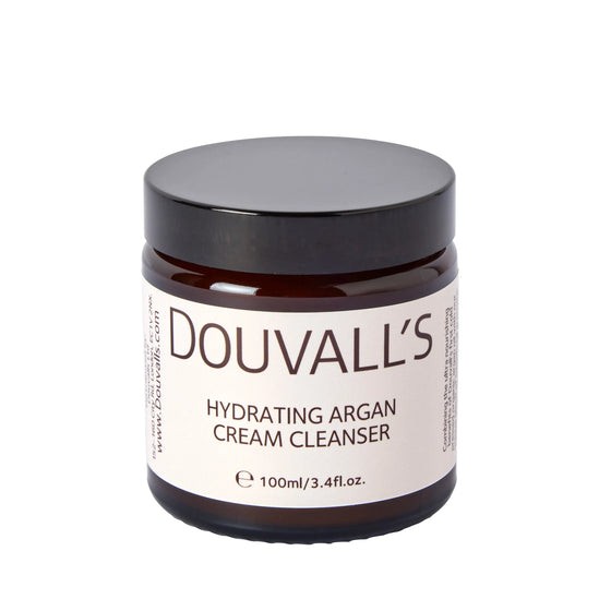 Organic Argan Nourishing Cream Cleanser 100g | Deep Cleanse, Hydrate, and Nourish Naturally Douvalls Beauty