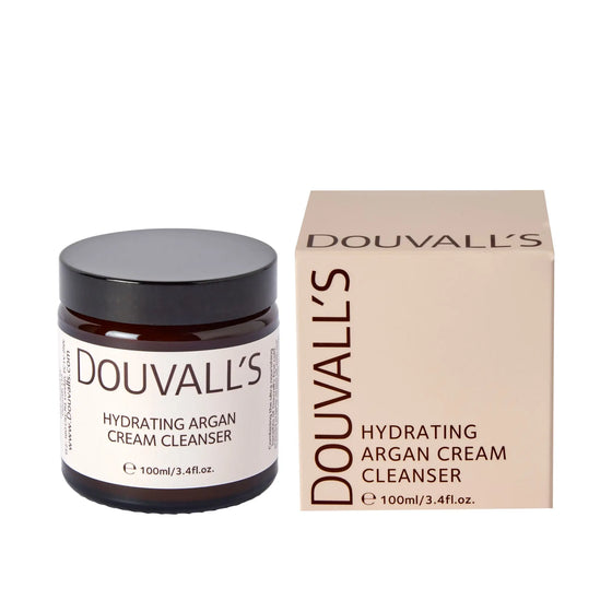 Organic Argan Nourishing Cream Cleanser 100g | Deep Cleanse, Hydrate, and Nourish Naturally Douvalls Beauty