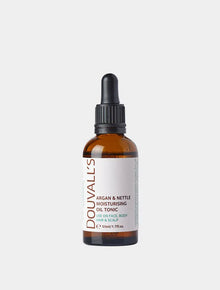  Organic Argan & Nettle Oil 50ml | Organic Powerhouse for Skin, Hair, and Scalp Douvalls Beauty