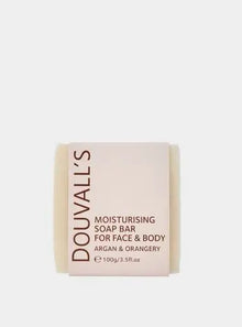  Organic Argan & Orangery Soap 100g | Nourishing, Ethical, and Giving Back Douvalls Beauty