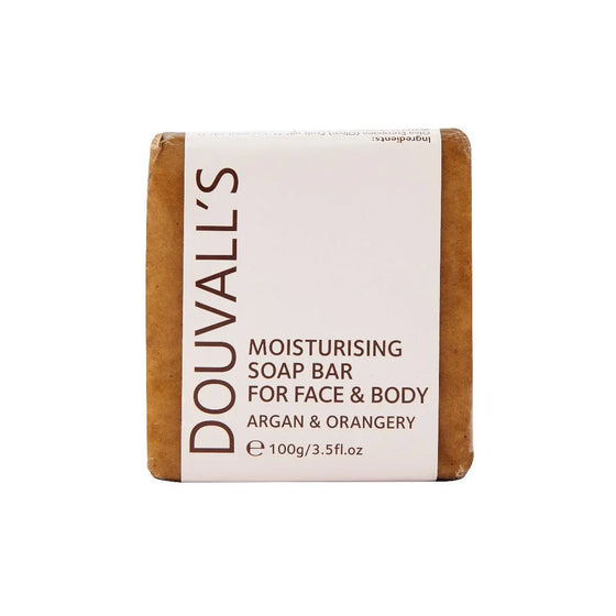 Organic Argan & Orangery Soap 100g | Nourishing, Ethical, and Giving Back Douvalls Beauty