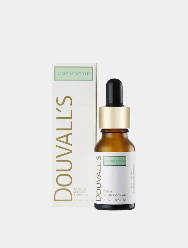 Organic Citrus Scented Argan Body Oil 15ml | Hydrating and Revitalising With Pure Essential Oils Douvalls Beauty