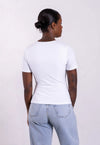 Organic Cotton Crew T-Shirt, White Pantee