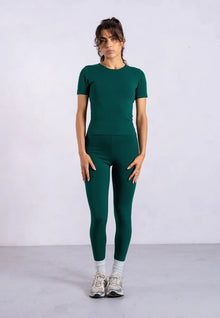  Organic Cotton Leggings, Evergreen Pantee