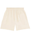 Organic Cotton Lightweight Sweatshorts in Natural Cotton hewn.