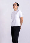 Organic Cotton Relaxed Fit T-Shirt, White Pantee