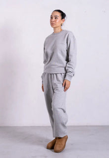  Organic Cotton Sweatshirt, Light Grey Marl Pantee