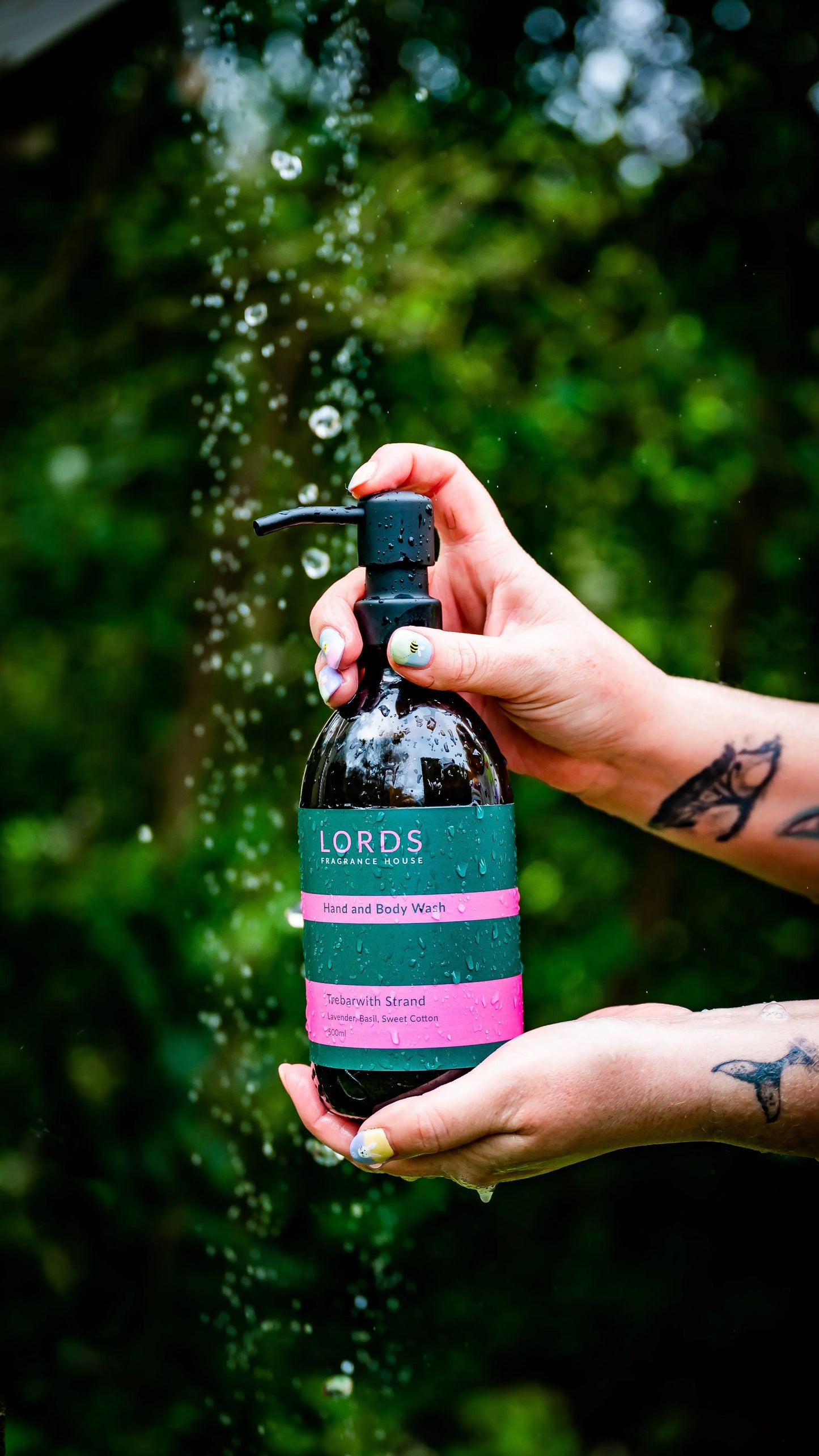 Organic Hand and Body Wash Lords Fragrance House