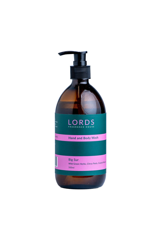 Organic Hand and Body Wash Lords Fragrance House