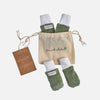 Organic Mittens - Green (Pack of 2 Pairs) Pure Earth Collection