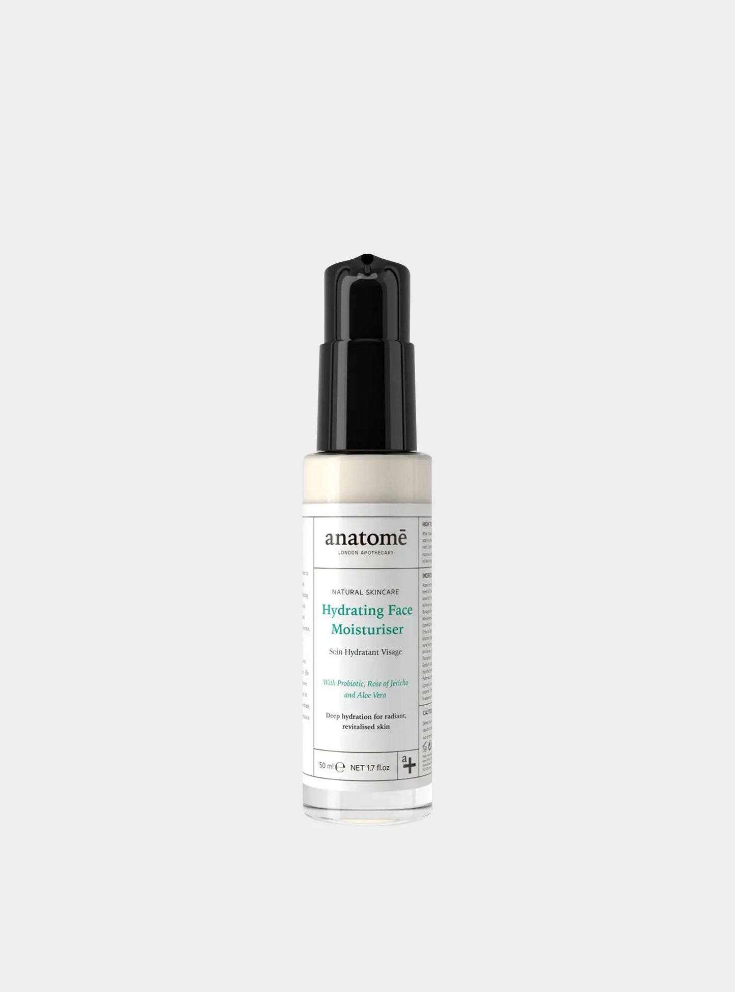 Organic Ultra Hydrating Face Moisturiser anatomē