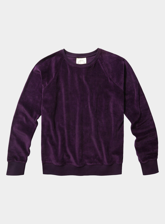 Organic Velour Raglan Jumper