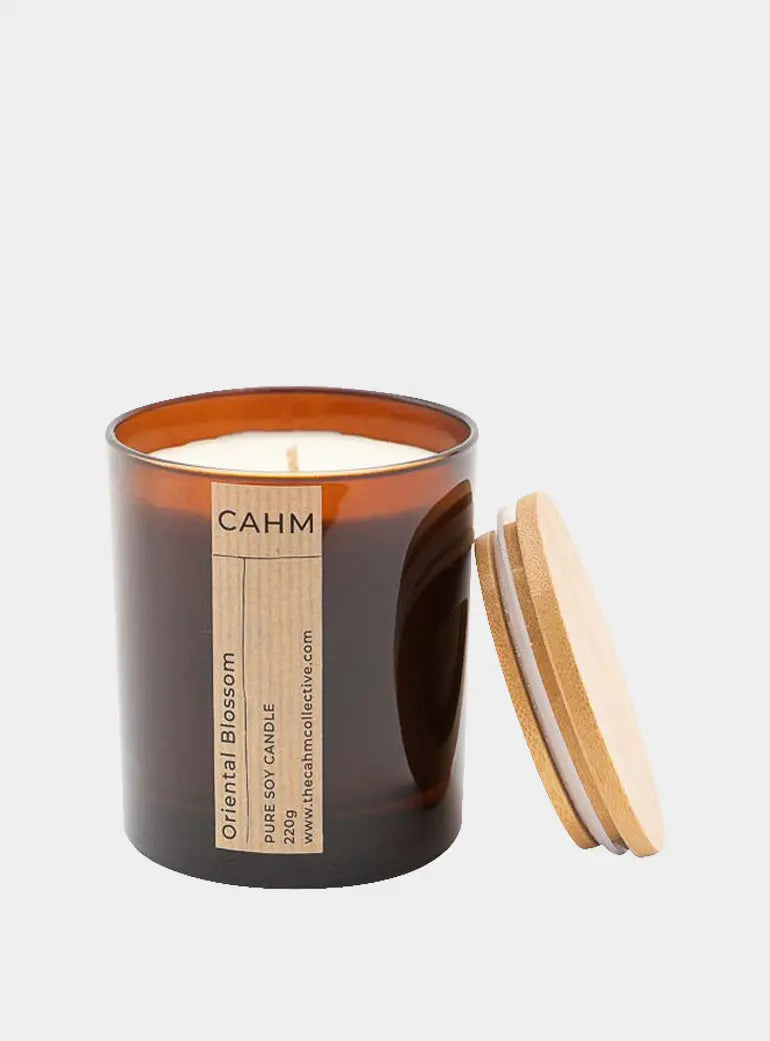 Oriental Blossom Candle - Amber CAHM