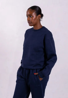  Oversized Sweatshirt, Blue Navy Pantee