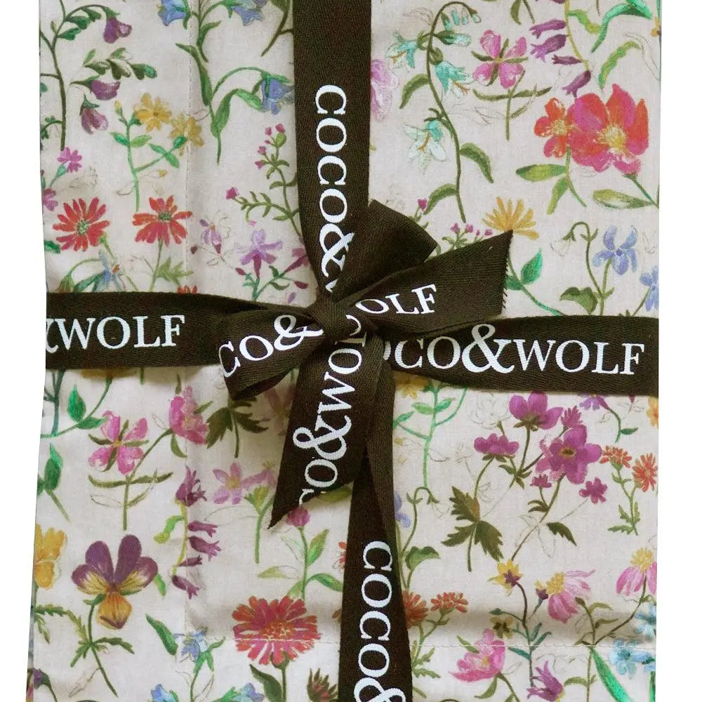 Oxford Pillowcase Made With Liberty Fabric LINEN GARDEN Coco & Wolf