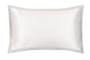 Mayfairsilk Ivory and Oyster Grey Oxford Pure Silk Pillowcase MayfairSilk