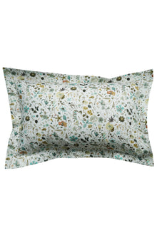  Oxford Pillowcase Made With Liberty Fabric FLORAL EVE GREEN Coco & Wolf