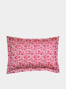  SAMBOURNE RED Liberty Oxford Pillowcase