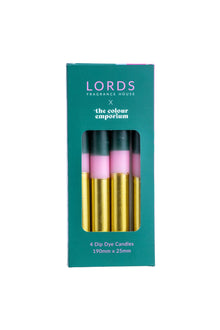  Oxfordshire Scented, Hand Dipped Tapered Candles Lords Fragrance House