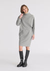 Asymmetric Neck Jumper Dress