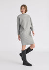 Asymmetric Neck Jumper Dress