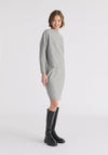 Asymmetric Neck Jumper Dress