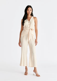  Waist Tie Jumpsuit