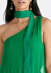 One Shoulder Flowy Dress