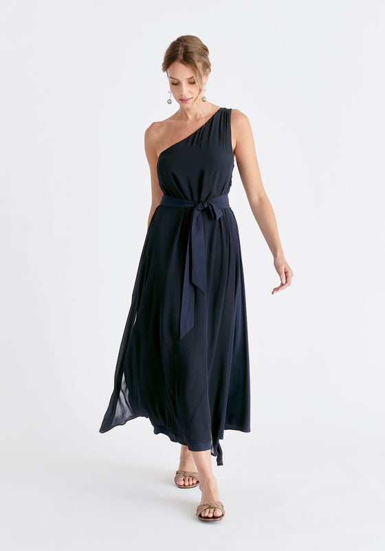 One Shoulder Flowy Dress