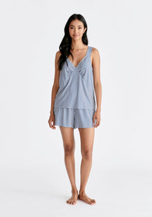  Pyjama Vest Top and Elasticated Shorts Paisie