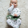 Winter Sleepsuit With Padded Sleeves (Pack of 2) - Turtle Pure Earth Collection