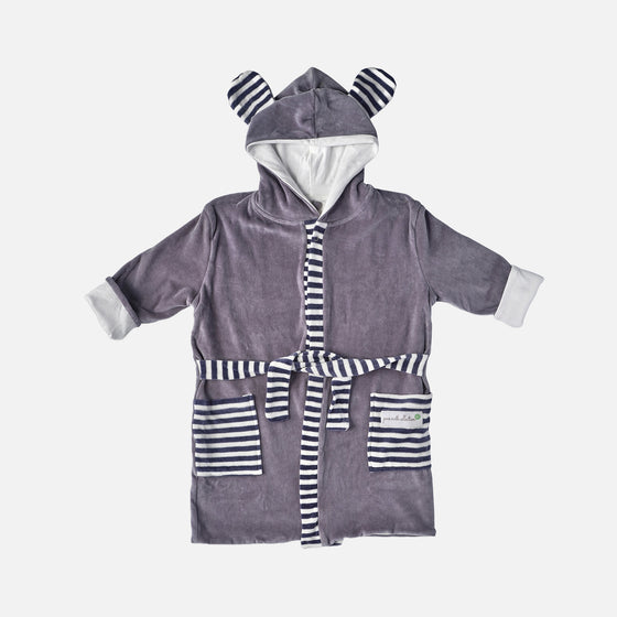 Grey Kids Organic Robes Pure Earth Collection