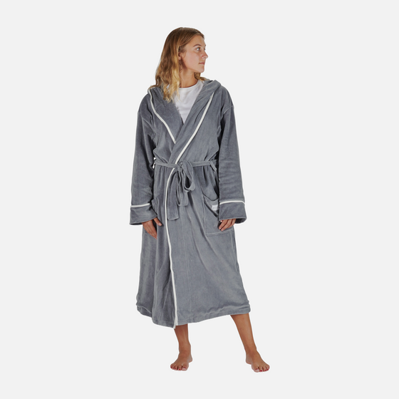 Adult Robe - Grey Pure Earth Collection