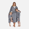 Grey Kids Organic Robes Pure Earth Collection