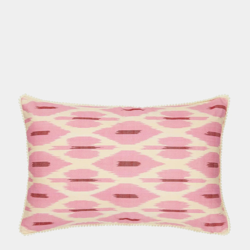 PINK and CREAM Oblong Cushion ROSANNA LONSDALE