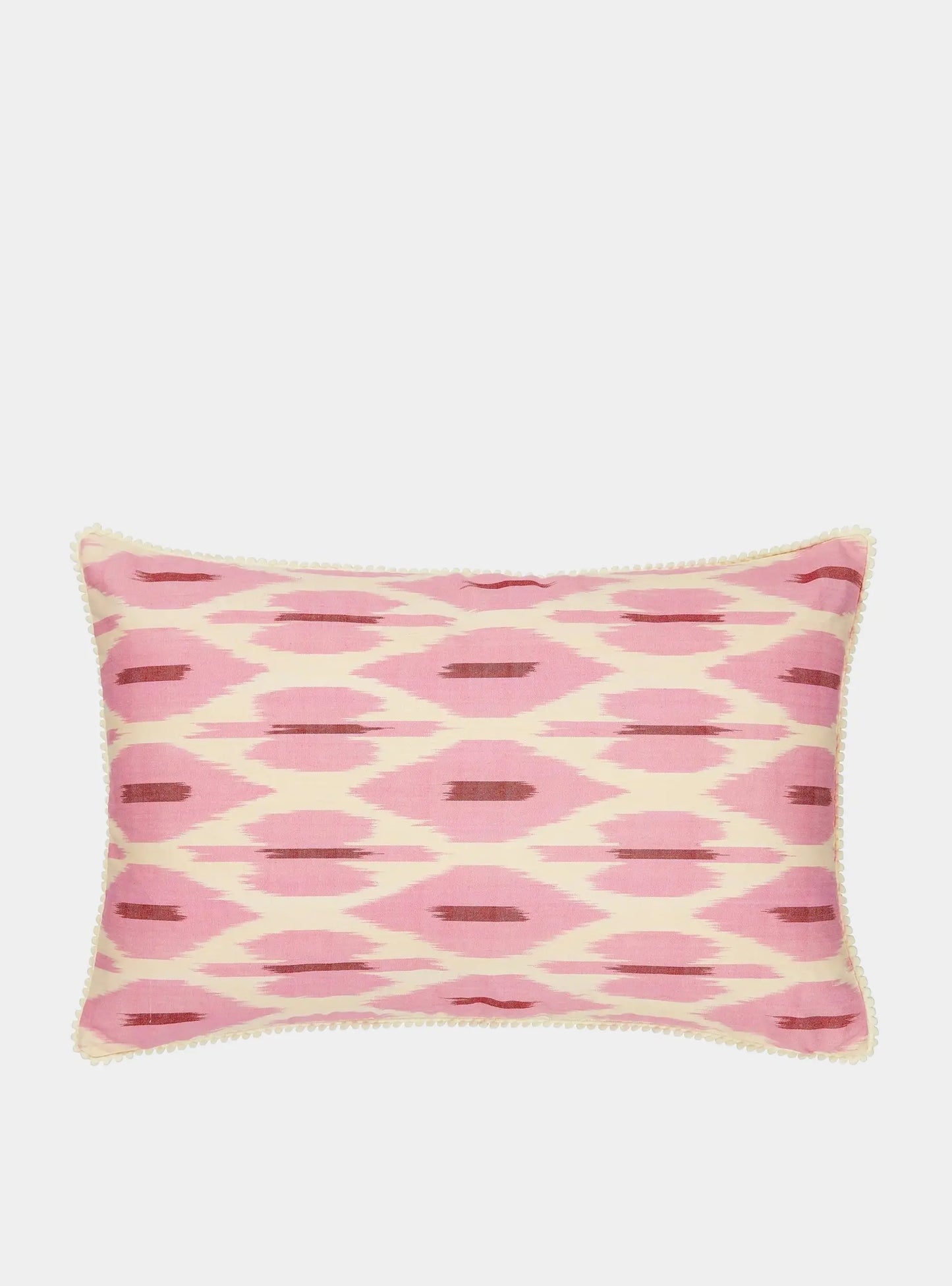 PINK and CREAM Oblong Cushion ROSANNA LONSDALE