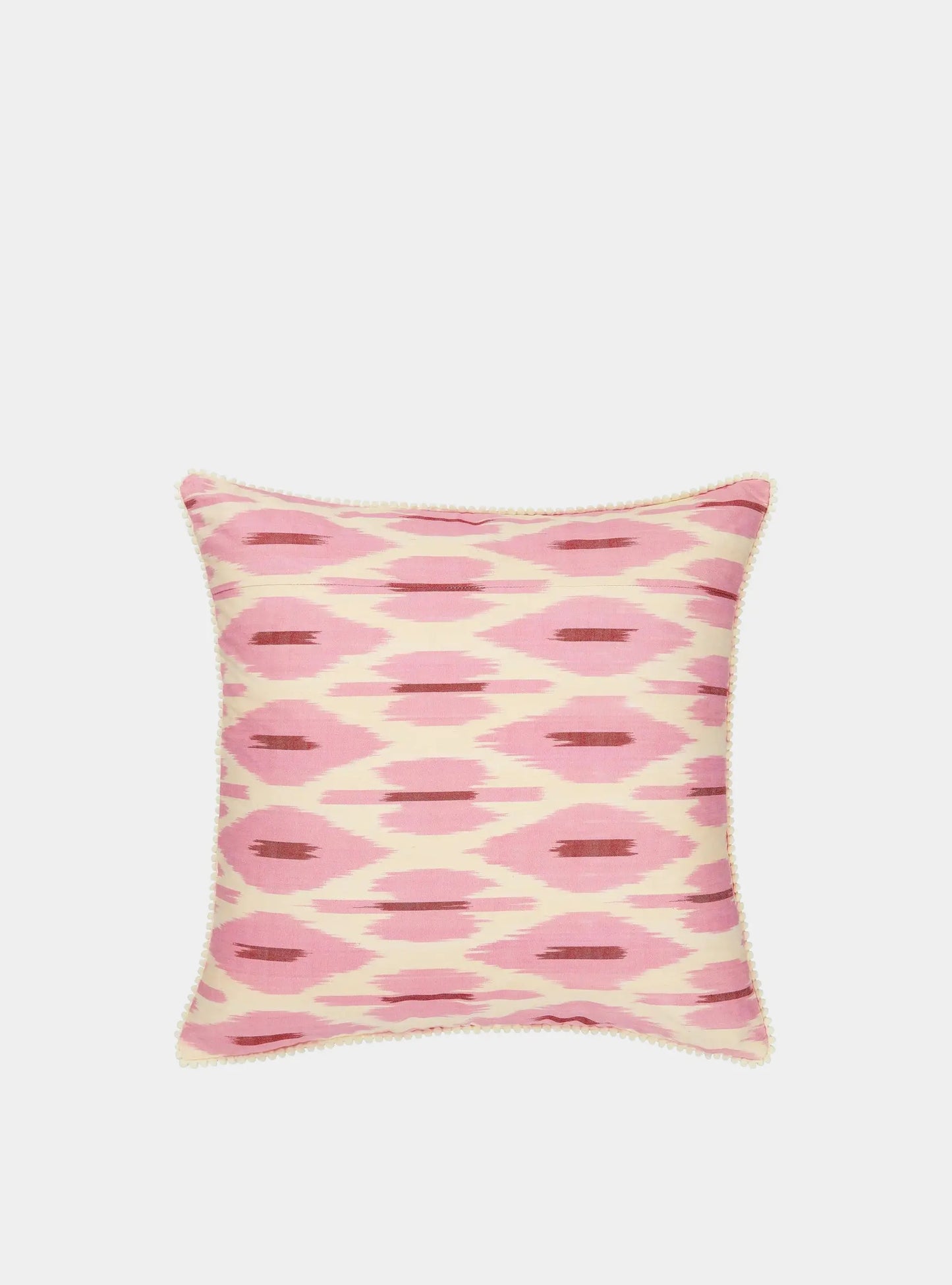 PINK and CREAM Square Cushion ROSANNA LONSDALE