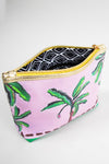 Pink Palm Classic Make Up Bag