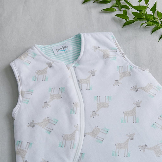 2.5 Tog Jersey Sleepsac 6-18 Months - Giraffe