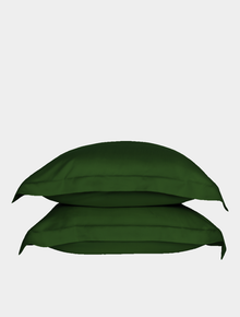  Sleepyhead Silk Pillow Set in Forest Green