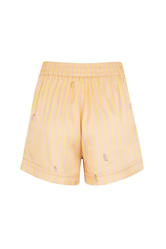 Rosie Lemonade Stripe Silk Short