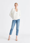 Paisie Ribbed Wrap Cardigan Paisie