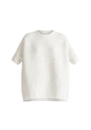 Paisie Short Sleeve Ribbed Jumper Paisie