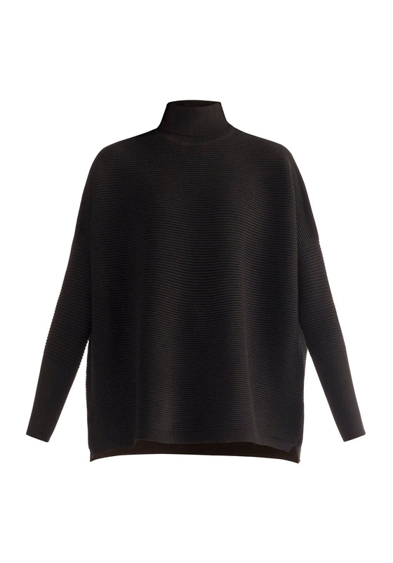 Paisie Turtleneck Ribbed Jumper Paisie