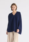 Paisie V-Neck Ribbed Jumper Paisie